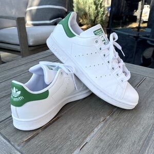 Adidas Stan Smith Tennis Shoes - Primegreen | White/Green | W's 6.5